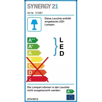 Synergy 21 LED-pen-pendellamp UFO 200W voor industrie/magazijn nw 90