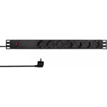 LogiLink accessoire PDU 7x CEE 7/3 stopcontact (PDU7C02)