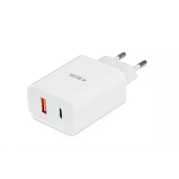 Indoor-oplader iBox C-36 Universeel Wit USB-snelladen