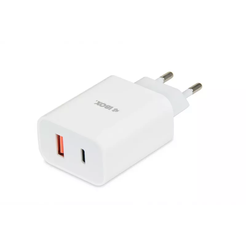 Indoor-oplader iBox C-36 Universeel Wit USB-snelladen