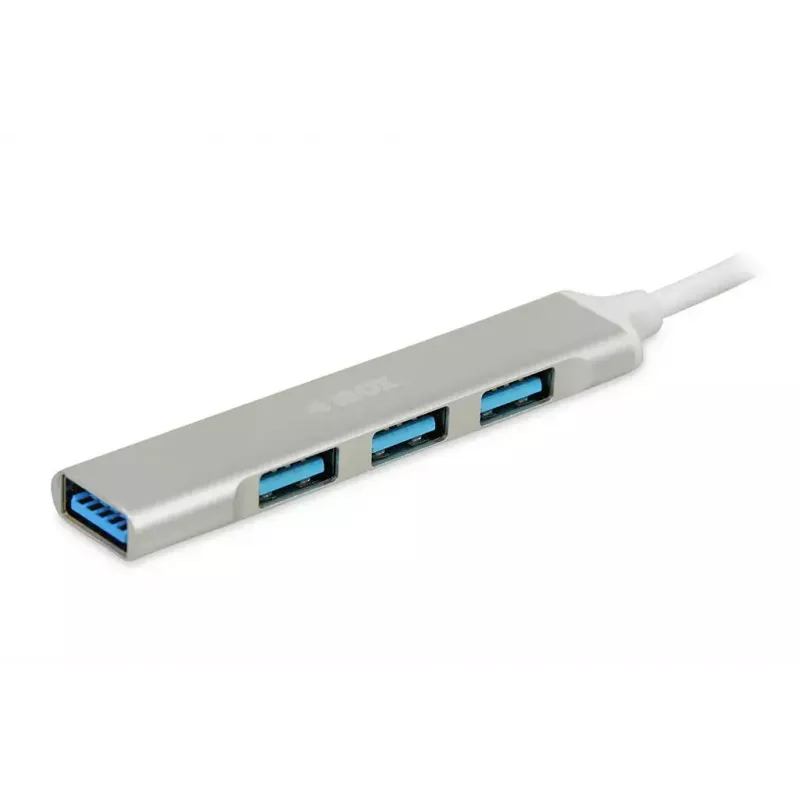 USB-hub IBOX IUH3FAS — 1× USB 3.0, 3× USB 2.0