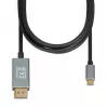 Videokabel-adapter IBOX ITVCDP4K USB Type-C naar DisplayPort 1,8 m zwart