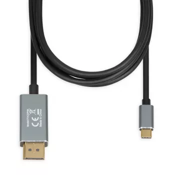 Videokabel-adapter IBOX ITVCDP4K USB Type-C naar DisplayPort 1,8 m zwart