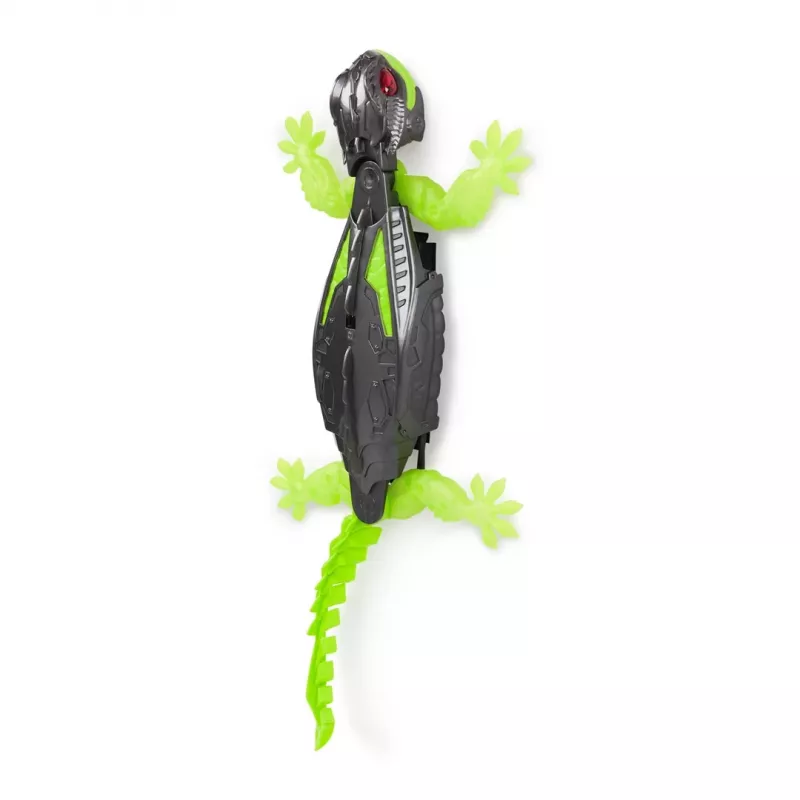 HEX BOTS | Interactieve speelgoed wandkruipende gekko RC-robot | Groen/Grijs