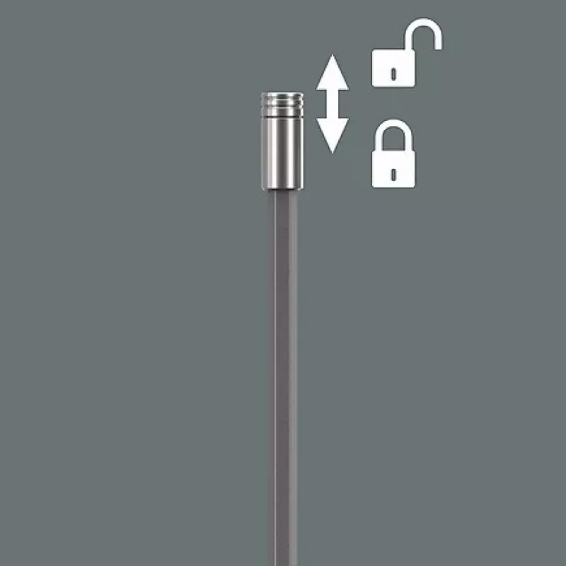 Wera Kraftform compact 27 XL SHK 1 Sanitair-bit-schroevendraaier 1/4 300 mm (05136075001)