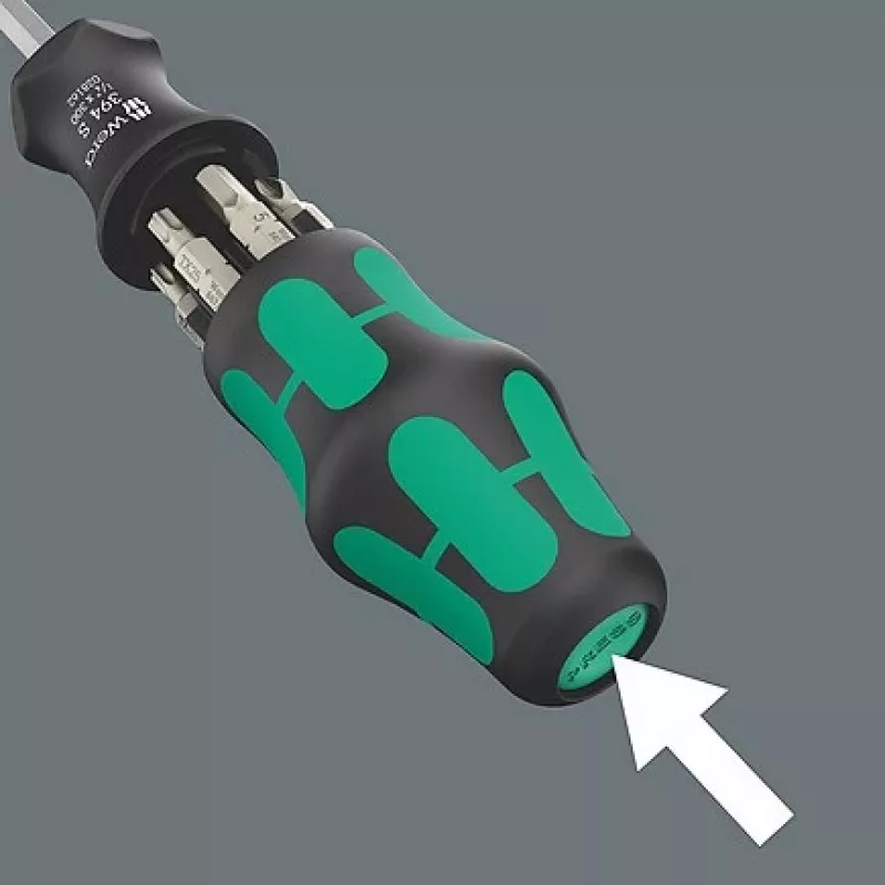 Wera Kraftform compact 27 XL SHK 1 Sanitair-bit-schroevendraaier 1/4 300 mm (05136075001)