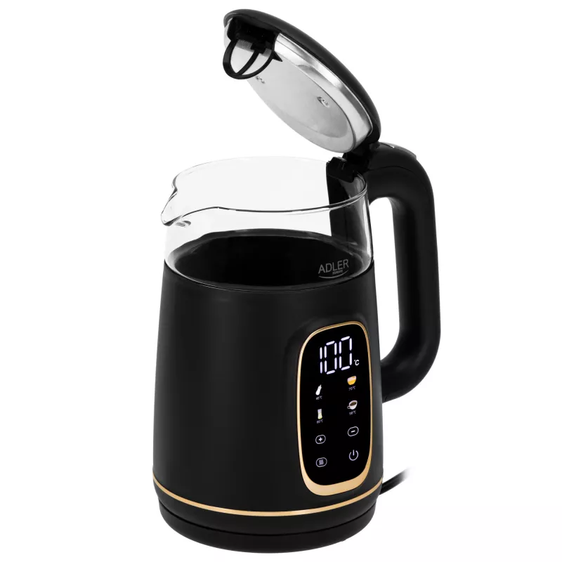 ADLER AD 1305 waterkoker zwart-goud