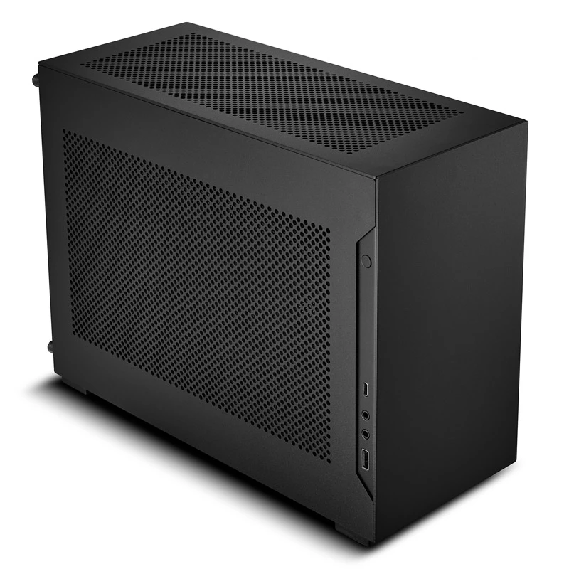 Lian Li A4-H2O X4 Mini-ITX-behuizing, PCIe 4.0 riser-kabel – zwart (A4-H2O X4) | ITwork