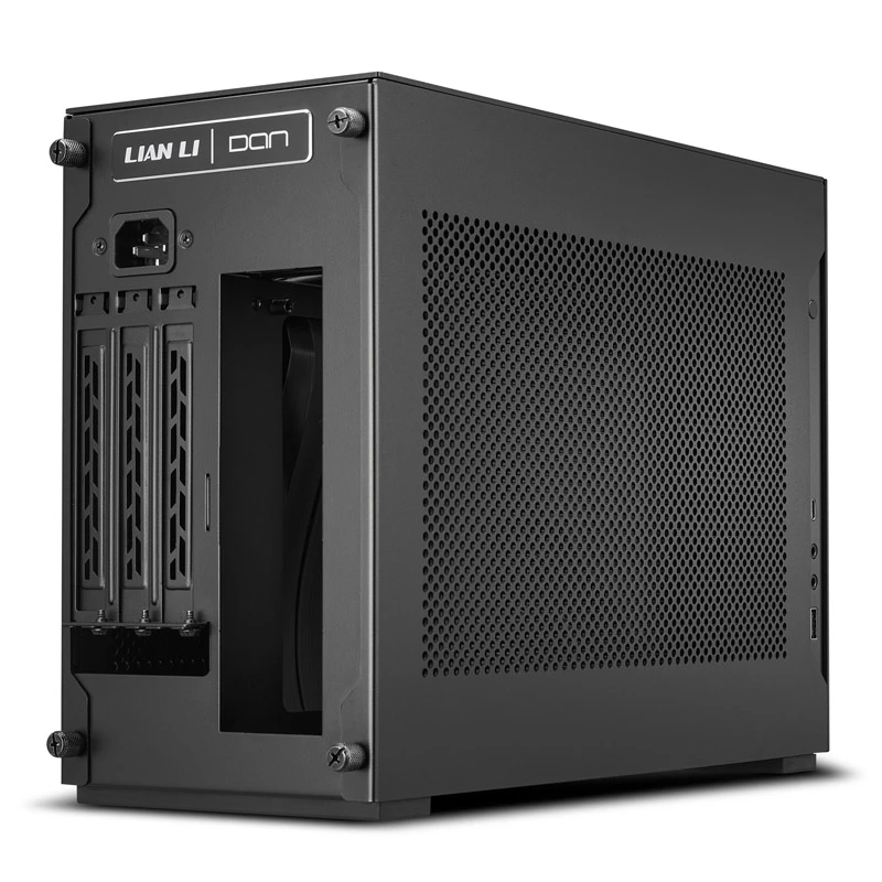 Lian Li A4-H2O X4 Mini-ITX-behuizing, PCIe 4.0 riser-kabel – zwart (A4-H2O X4) | ITwork