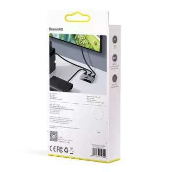 HDMI-splitter Baseus Matrix 4K HD-splitter grijs