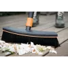 Fiskars 1001416 bezem kunststof zwart, oranje
