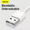 USB-kabel Baseus Superior USB 2.0 1,5 m USB A USB C/Micro USB A/Lightning wit