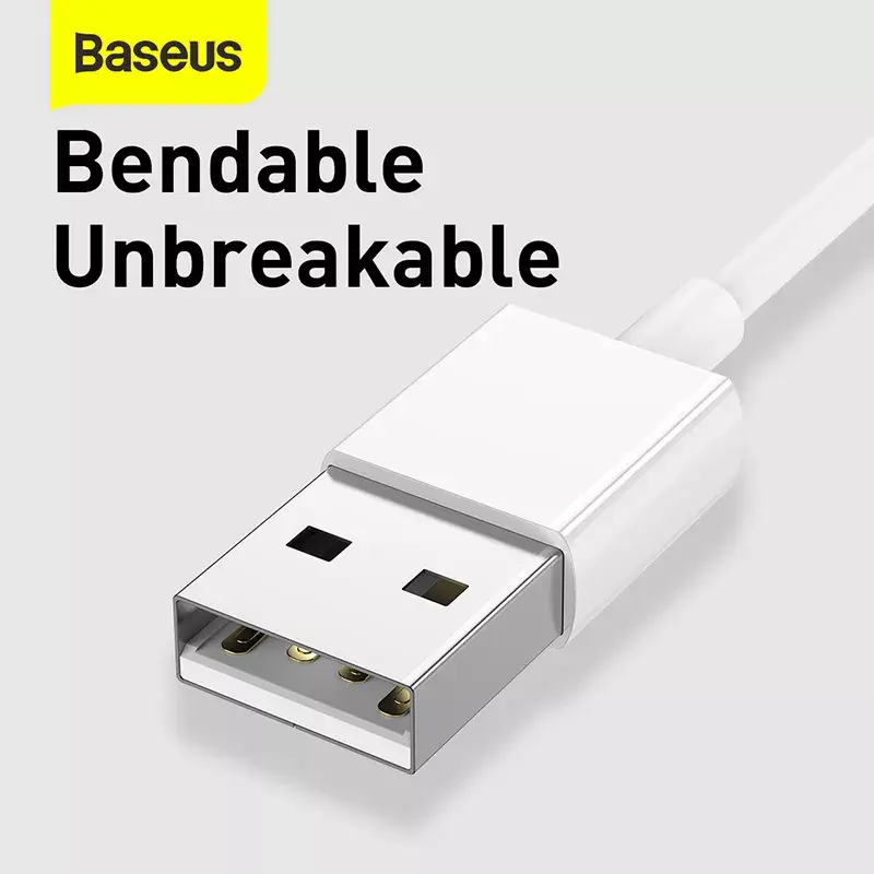 USB-kabel Baseus Superior USB 2.0 1,5 m USB A USB C/Micro USB A/Lightning wit