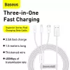USB-kabel Baseus Superior USB 2.0 1,5 m USB A USB C/Micro USB A/Lightning wit