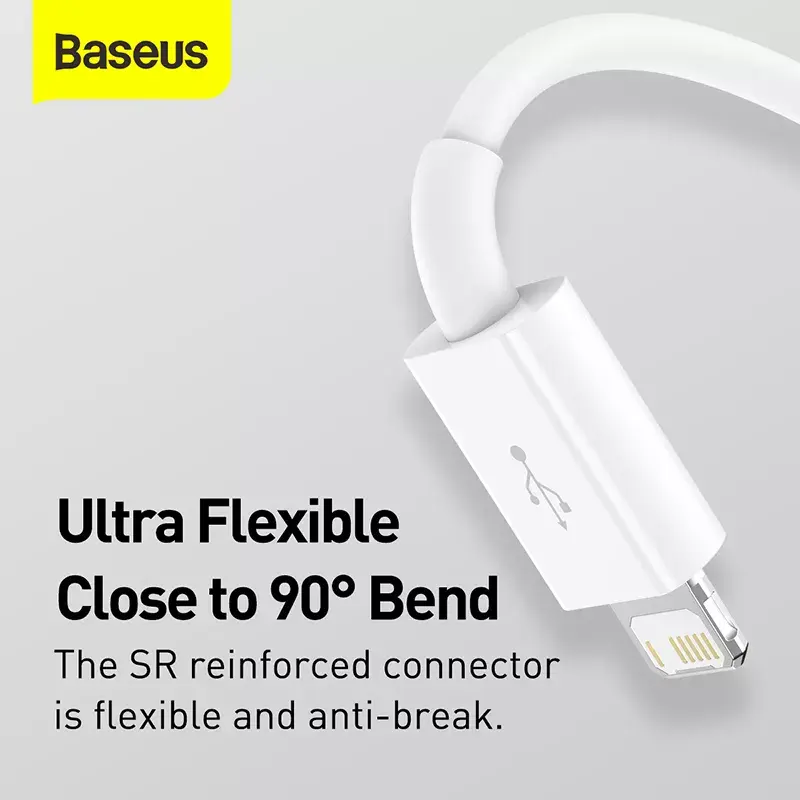 USB-kabel Baseus Superior USB 2.0 1,5 m USB A USB C/Micro USB A/Lightning wit