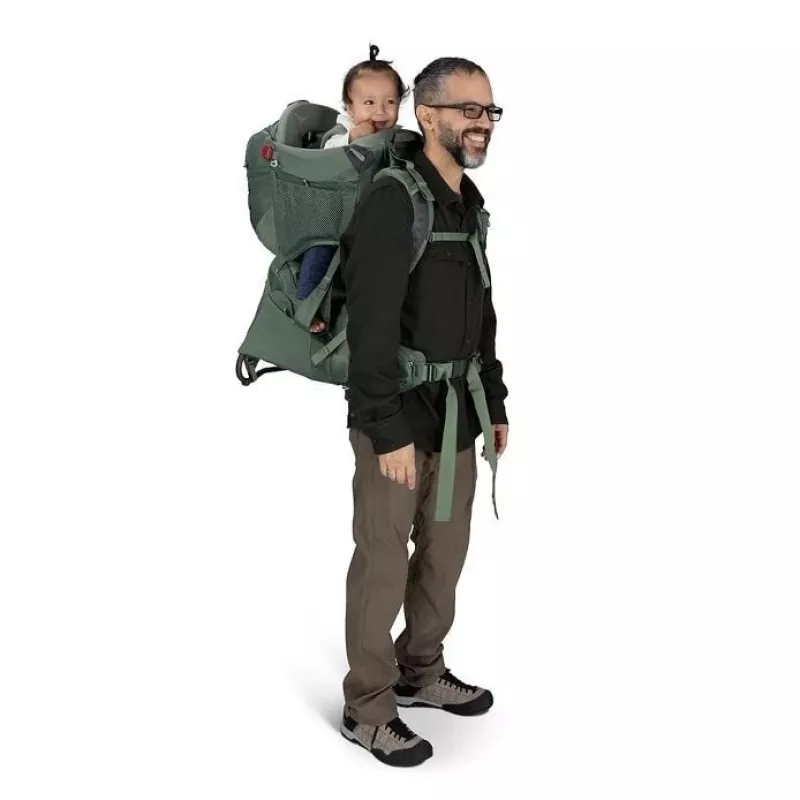 Kinderdrager Osprey Poco Premium Tourist Carrier — Osprey, model 10005972/550/O/S, zwart, licht comfortabel design