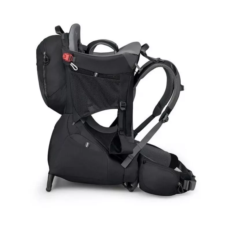 Kinderdrager Osprey Poco Premium Tourist Carrier — Osprey, model 10005972/550/O/S, zwart, licht comfortabel design