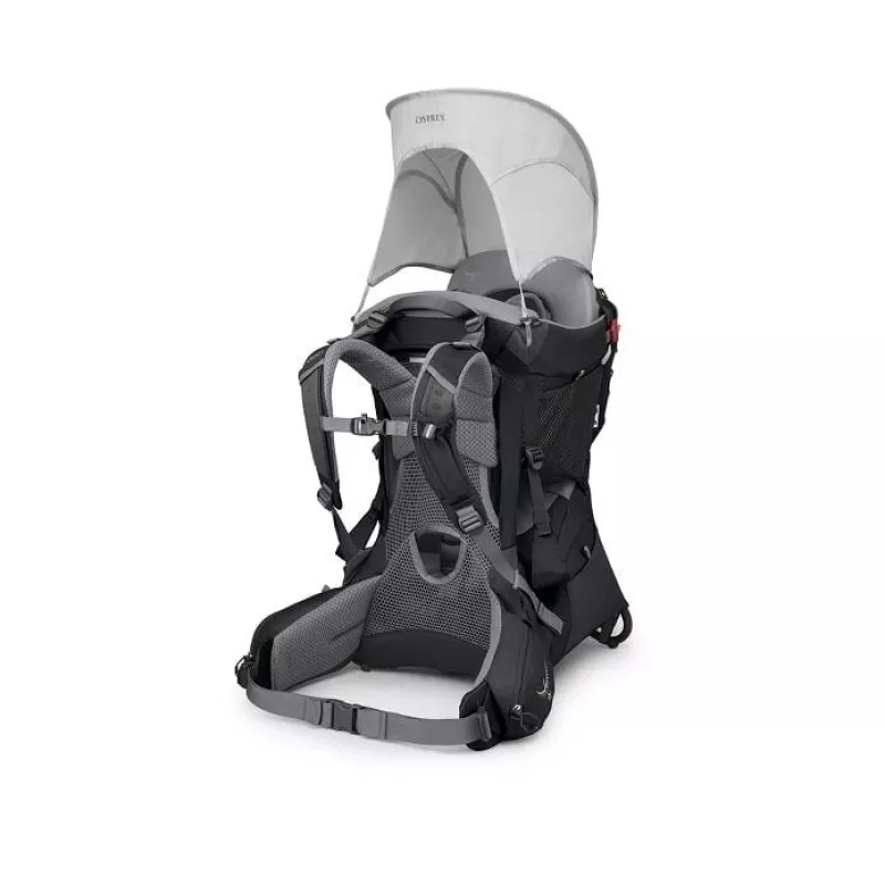 Kinderdrager Osprey Poco Premium Tourist Carrier — Osprey, model 10005972/550/O/S, zwart, licht comfortabel design