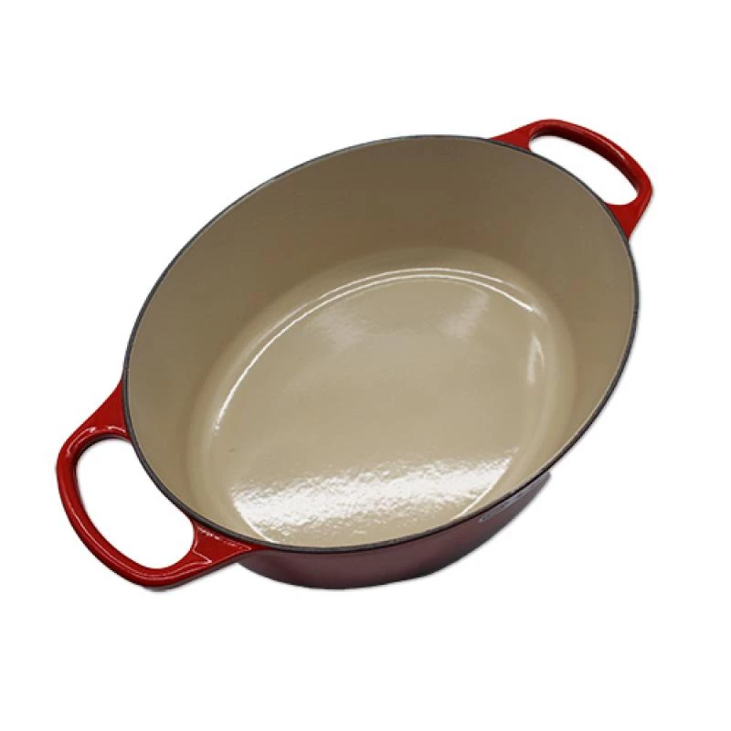 Le Creuset Signature braadpan ovaal 31cm cherry red (21178310602430)