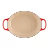 Le Creuset Signature braadpan ovaal 31cm cherry red (21178310602430)