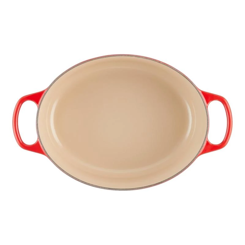 Le Creuset Signature braadpan ovaal 31cm cherry red (21178310602430)