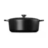 Le Creuset Signature braadpan zwart ovaal 33 cm