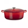 Le Creuset Signature ovale braadpan kirschrot 33 cm