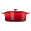 Le Creuset Signature ovale braadpan kirschrot 33 cm