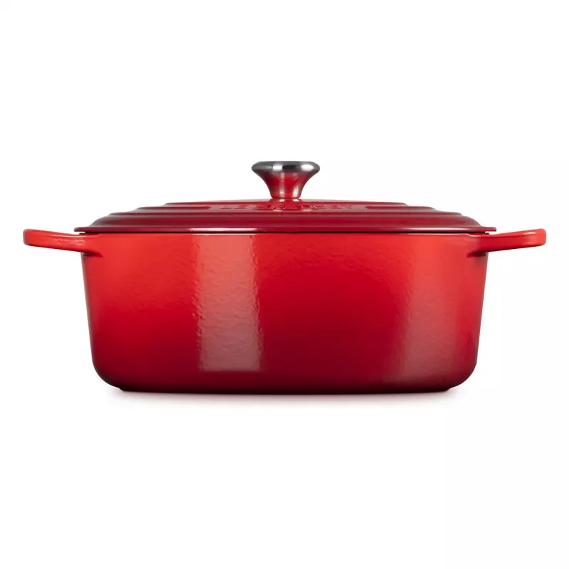 Le Creuset Signature ovale braadpan kirschrot 33 cm
