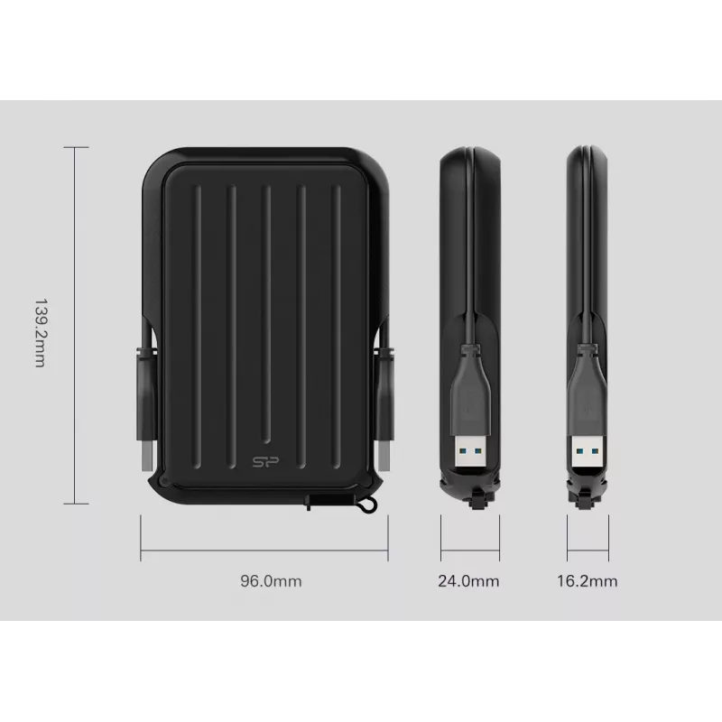 Externe harde schijf Silicon Power 4TB USB Type-A 3.2 Gen 1 A66