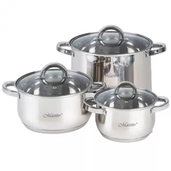 Maestro MR-2120-6L A set met 6 pannen