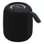 Mono draagbare luidspreker GEMBIRD GMB Audio SPK-BT-LED-05-BK — 8 W RMS, 6,6 cm driver, Bluetooth, microSD-ondersteuning, zwarte cilinder