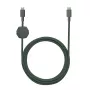 Native Union Anchor Cable 240W USB-C naar USB-C, 3 m, Slate Green