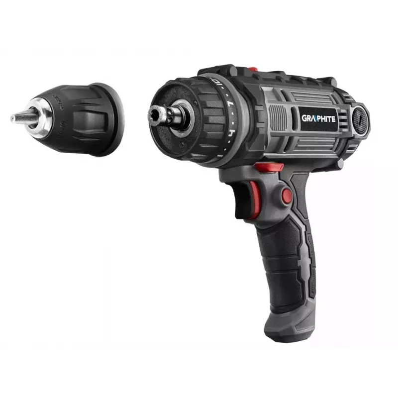 Elektrische schroevendraaier/slagschroevendraaier Graphite 58G793, diepte: 225 mm, gewicht: 1,39 kg