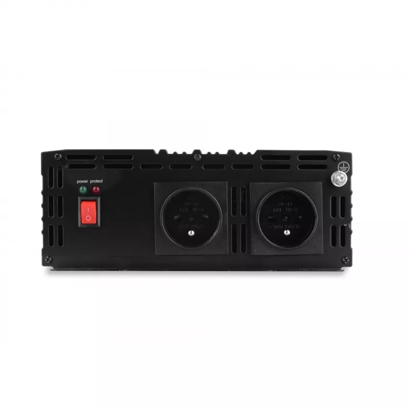 Spanningsomvormer Volt SINUS 5000 12V naar 230V (continu vermogen 2500W, piekvermogen 5000W)