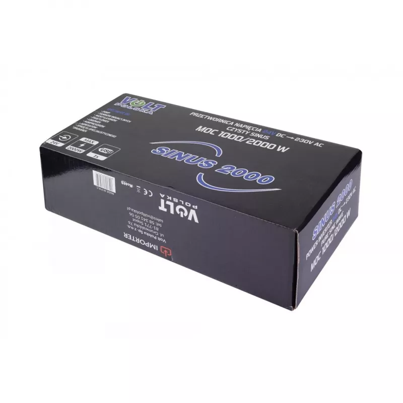 Sinusomvormer SINUS SINUS-2000/24 — 2000 W DC 24 V naar AC