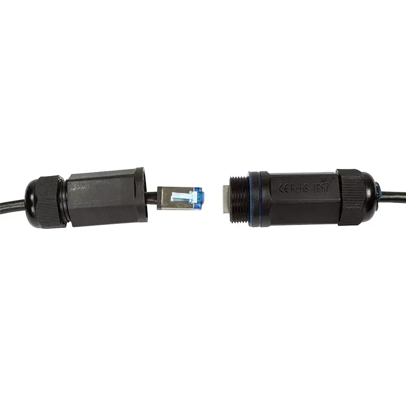 Netwerkkabel LogiLink CQ7133S RJ-45 Cat6a 40 m zwart