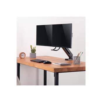 LOGILINK BP0102 dual-monitorhouder 17-27 inch staal ruimtebesparend