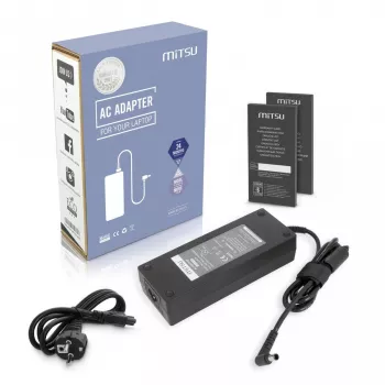 MITSU AC-adapter voor LG laptops, 20V 5,79A 110W, DC-stekker 4,4 mm
