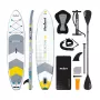 Opblaasbaar stand-up-paddleboard Rebel RBA-4501 Wit – Opblaasbaar SUP-board, eenpersoons
