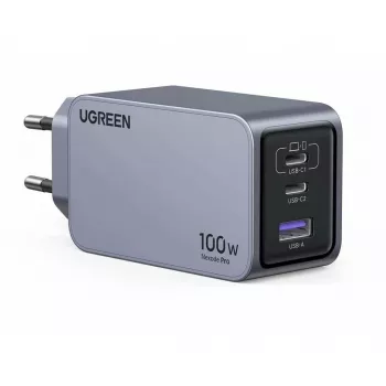 UGREEN indoor-oplader Nexode Pro 3-poorts GaN PD snellader 2 USB Type-C