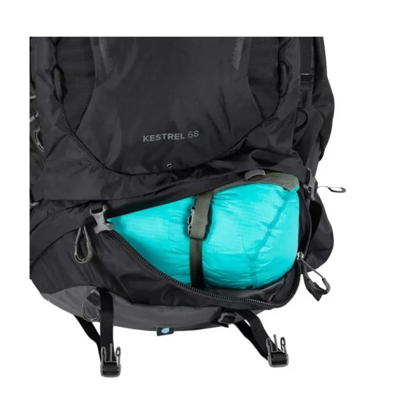 Trekkingrugzak Osprey Kestrel 48 zwart S/M
