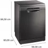 Bosch Serie 4 SMS4EMC06E Vaatwasser Vrijstaand 14 couverts B