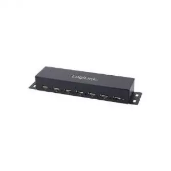 Logilink USB 2.0 hub 7 poorten incl. voeding UA0148