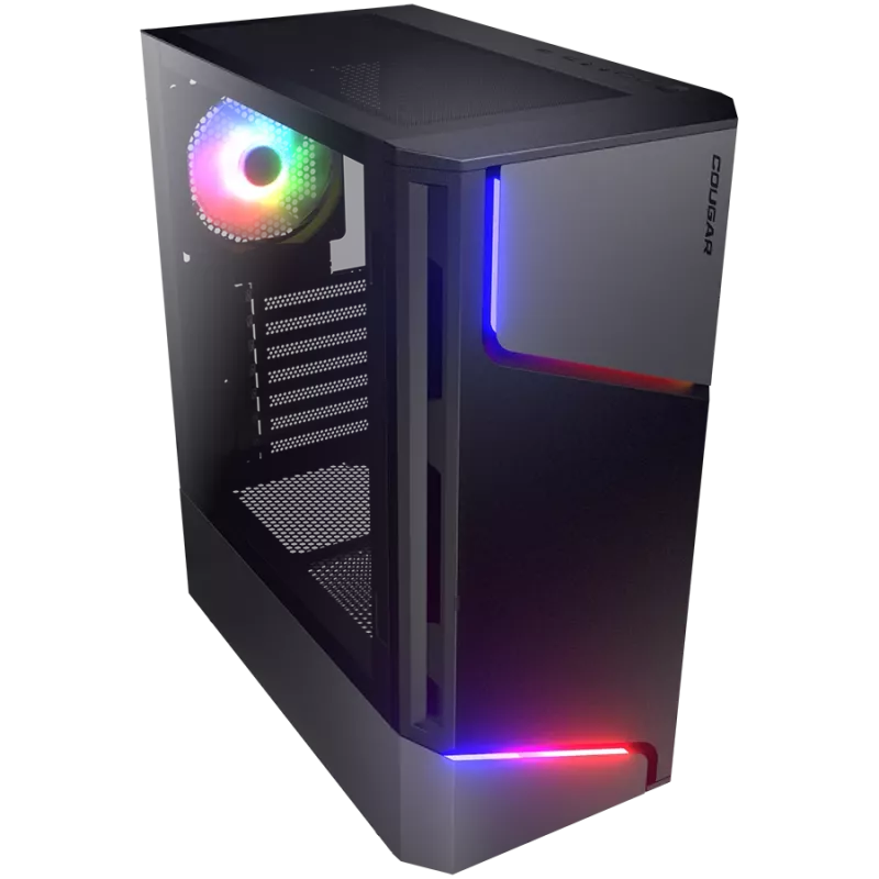 PC-behuizing COUGAR Gaming MX360 RGB Midi Tower zwart