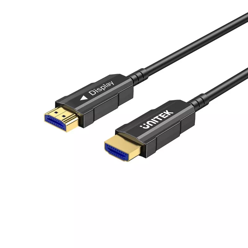 HDMI-kabel UNITEK C11072BK-50M 50m 18 Gbit/s 2.0 zwart