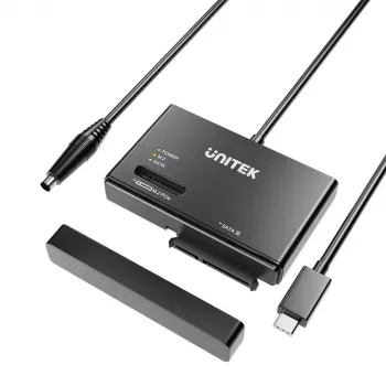 SSD-behuizing UNITEK S1232A01-EU zwart M.2/2,5 inch/3,5 inch 10 Gbit/s