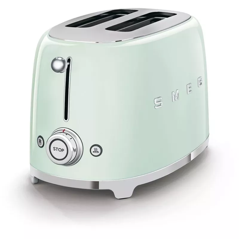 Smeg 50's Style broodrooster TSF01PGEU pastelgroen
