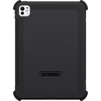 Tablethoes OTTERBOX Defender Series voor Apple iPad Pro M4, 11 inch, robuust polycarbonaat, zwart