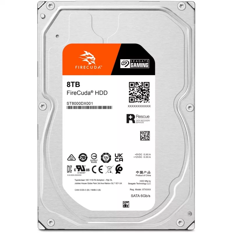 Seagate ST8000DXA01 opslagstation 8 TB SATA 6Gb/s
